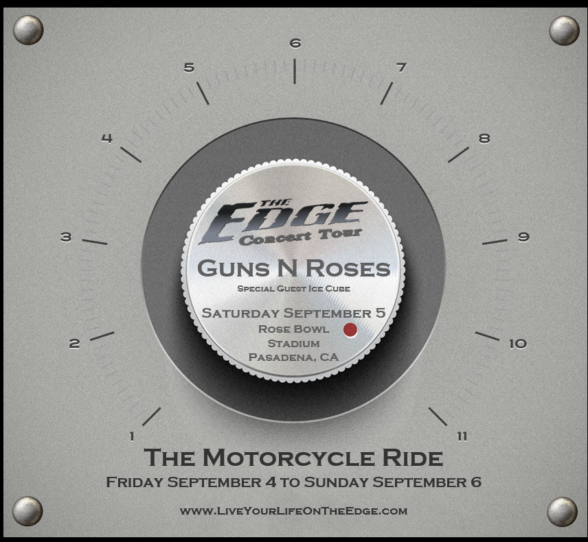 THE EDGE CONCERT TOUR<br> 1 Night / 2 Days Rider Package <br> Sunday August 30 to Monday August 31 <br> Temecula, CA - Image 4